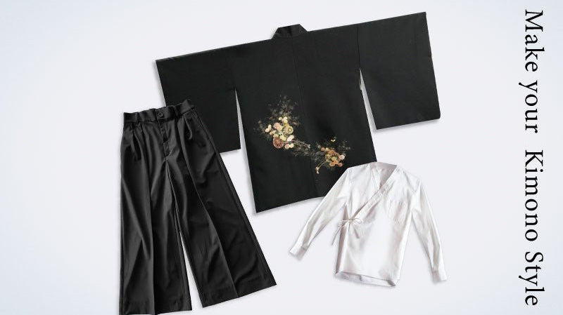 Difference between vintage haori and KUDEN clothes - KUDEN by TAKAHIRO SATO