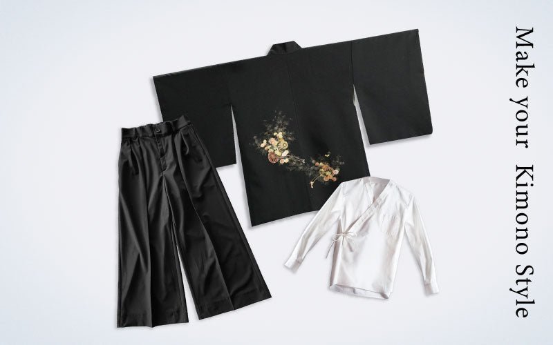 Difference between vintage haori and KUDEN clothes