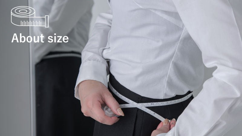 How to select your size of KUDEN clothes - KUDEN by TAKAHIRO SATO