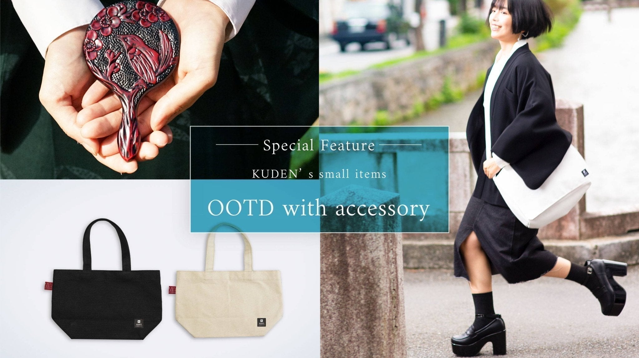 KUDEN’s small items OOTD with accessory - KUDEN by TAKAHIRO SATO
