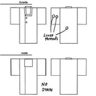 see-through japanese traditional mothif design michiyuki,Japanese vintage kimono,womens kimetsu no yaiba samurai