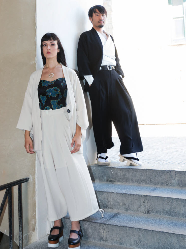 Samurai Mode Jacket -Standard model - Next Kimono Samurai Mode Series from KUDEN by TAKAHIRO SATO,haori jacket