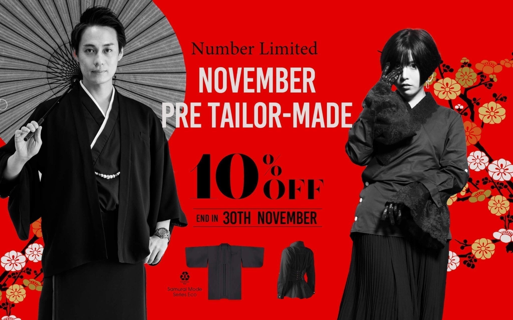 [November 2022]pre tailor-made event of jacket eco model - KUDEN by TAKAHIRO SATO