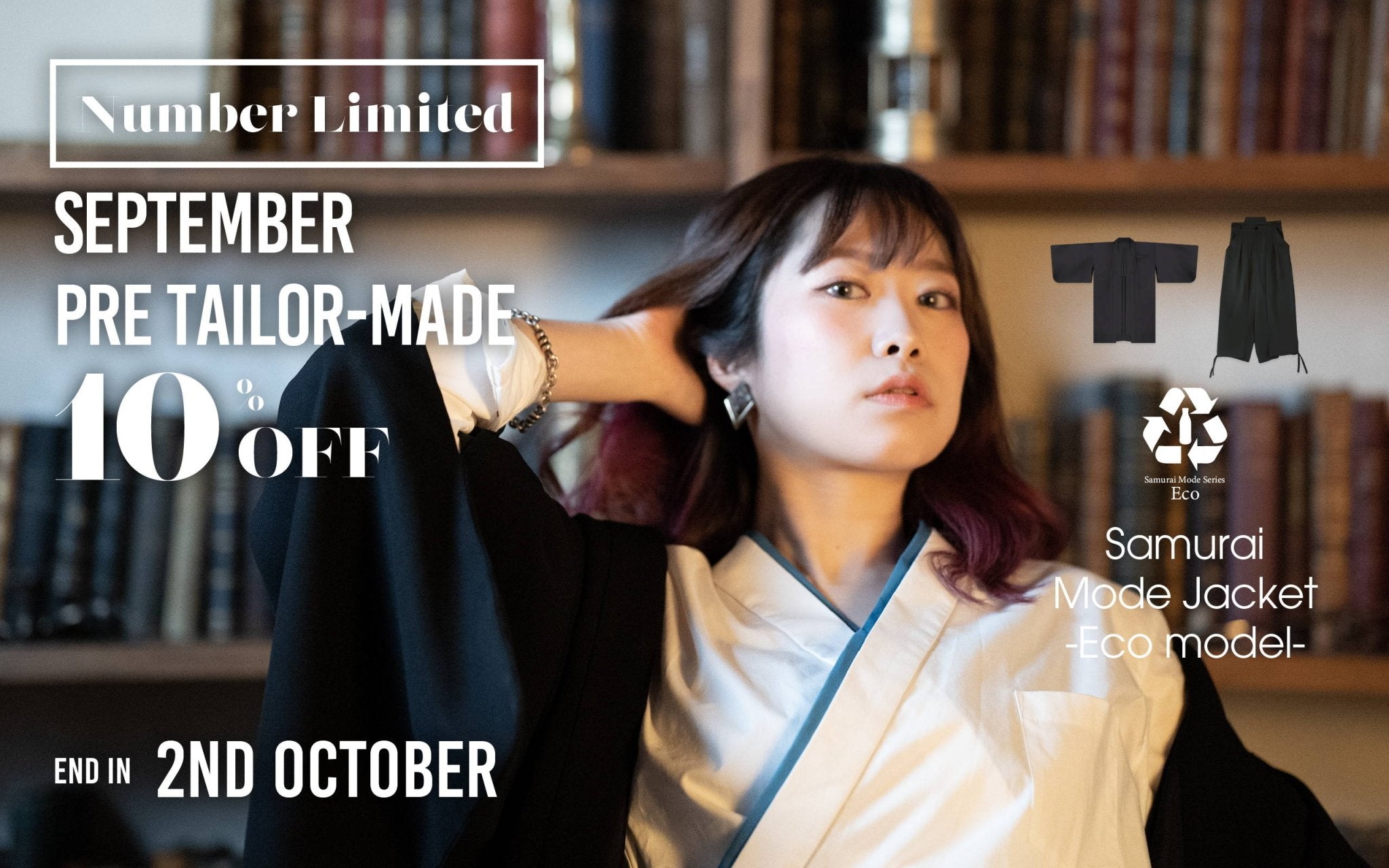 pre tailor-made event of jacket &amp; PantsII eco model - KUDEN by TAKAHIRO SATO