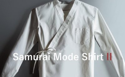 Arrival of restock of Samurai Mode Shirt II - KUDEN by TAKAHIRO SATO