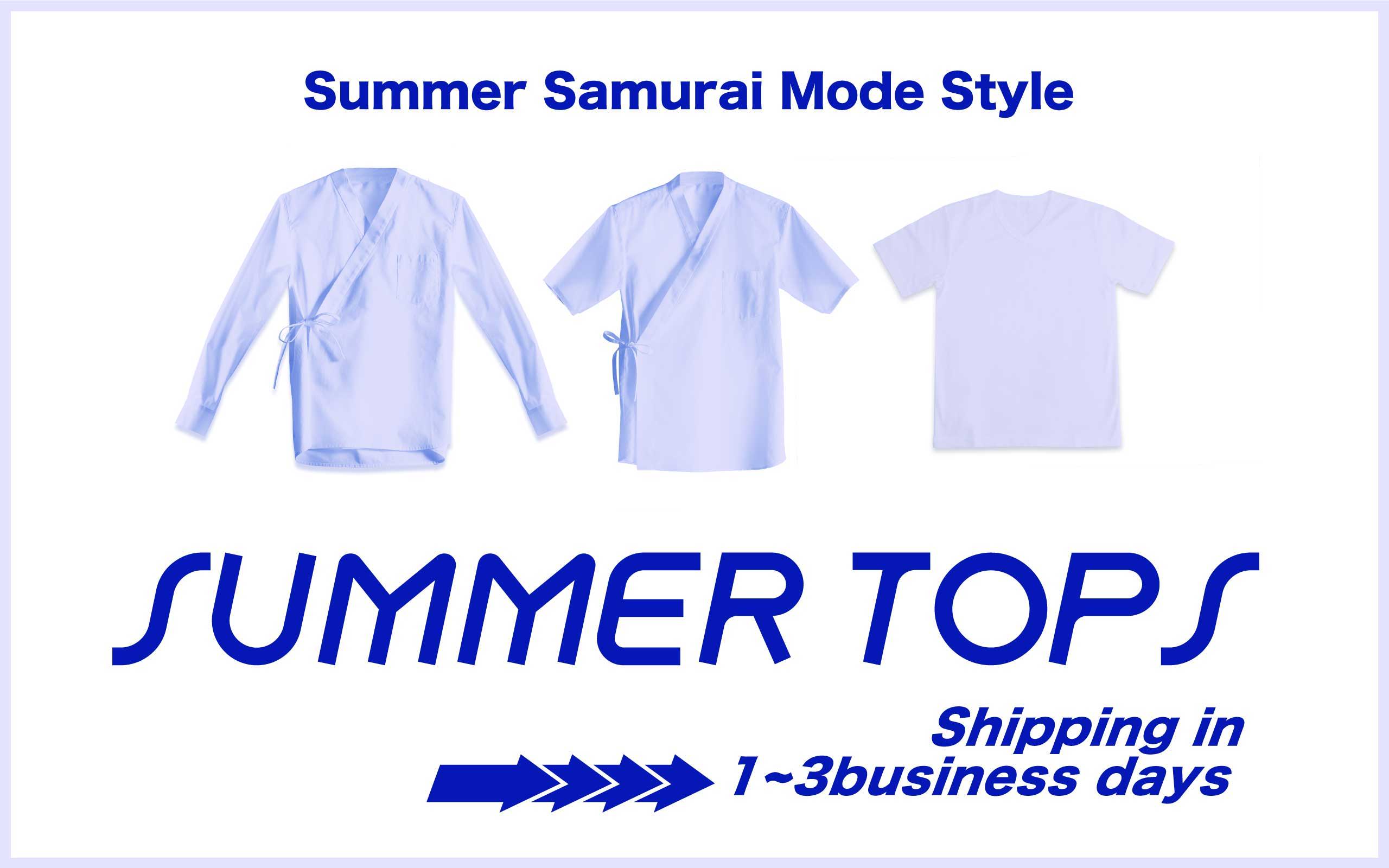 Summer tops - KUDEN by TAKAHIRO SATO