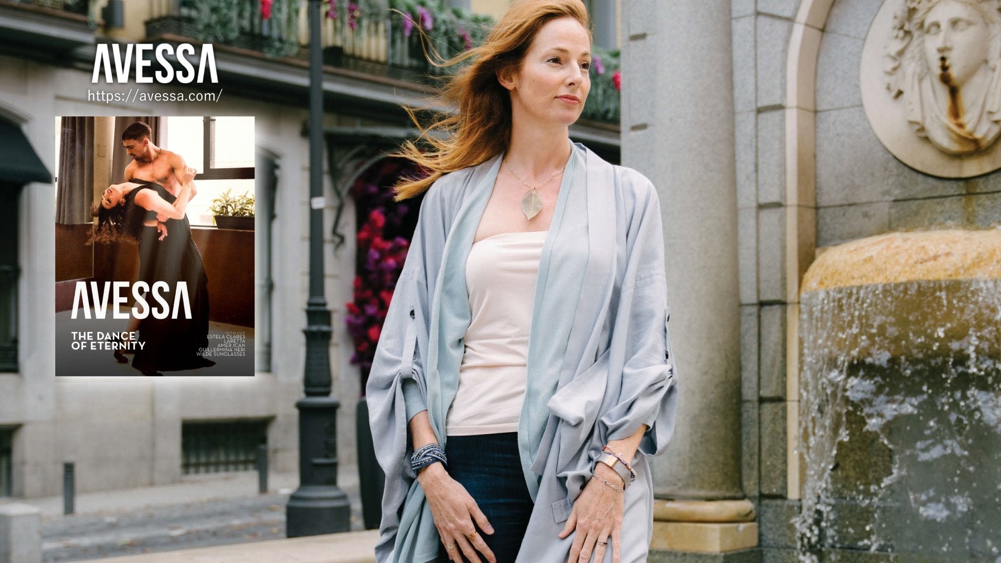 Kimono Gown by AVESSA magazine - KUDEN by TAKAHIRO SATO