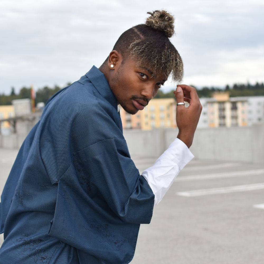 A one-of-a-kind vintage haori from haoru by KUDEN