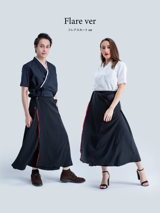 [Pre tailor - made] Samurai Mode Skirt - HAKKAKE - KUDEN by TAKAHIRO SATO