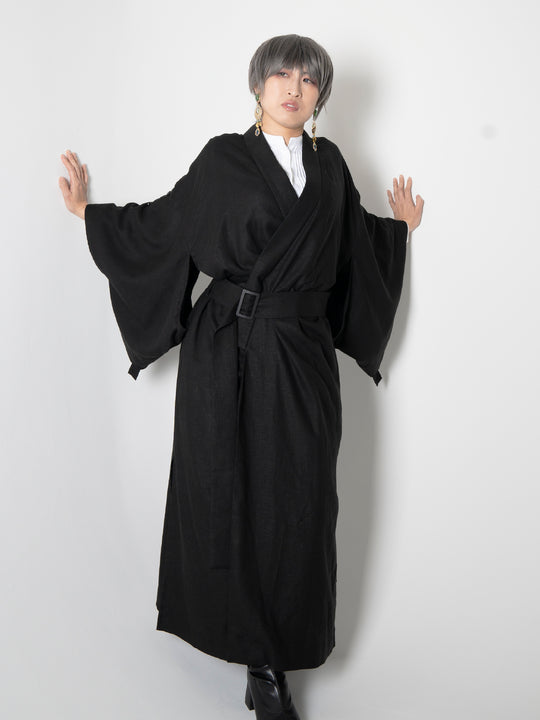 [Pre tailor-made] Samurai Mode Kimono Gown