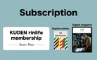 rinlife Magazine member basic - KUDEN by TAKAHIRO SATO