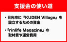 雑誌発行サポーター（毎月個人寄付） - KUDEN by TAKAHIRO SATO