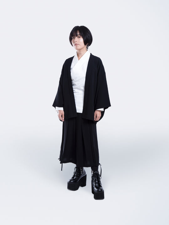 [Limited pre tailor-made]Samurai Mode Pants II -Black × Black-