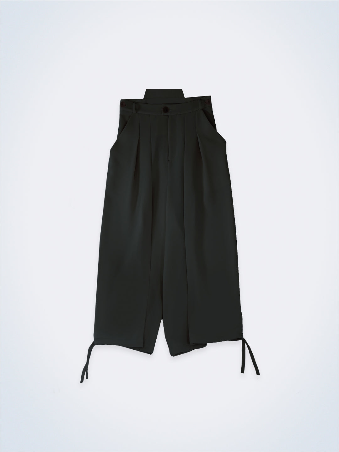 [受注生産] Samurai Mode Pants II -Black × Black-