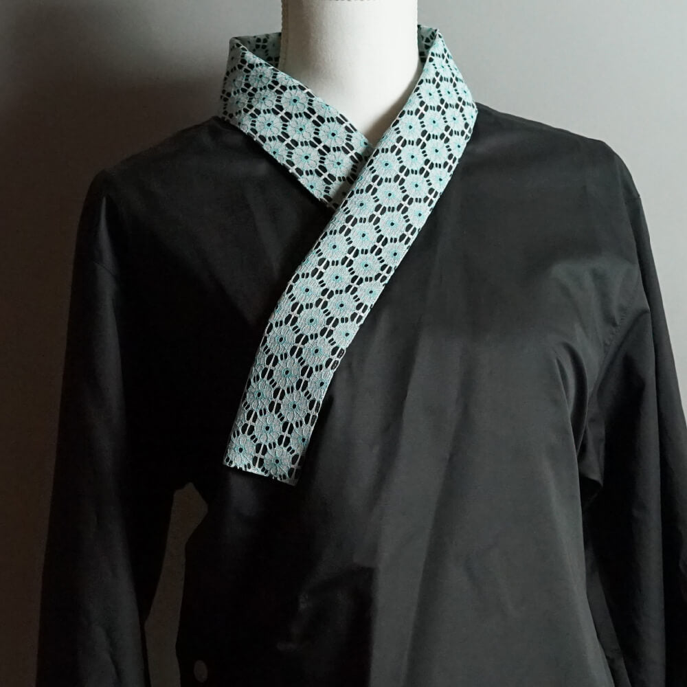 Attachable Lace collar Gerbera Green 001-BB