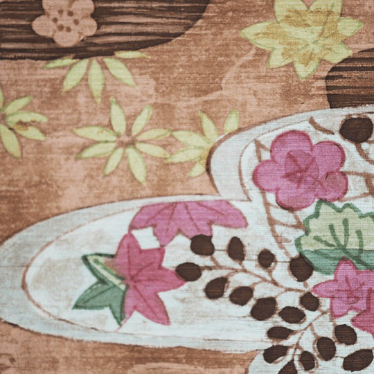 Pink japanese flower and retro modern pattern michiyuki,Japanese vintage kimono,womens Kimetsu no yaiba