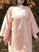 Pink orange shibori design michiyuki - KUDEN by TAKAHIRO SATO