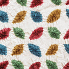 Colorful cute pattern on white haori - KUDEN by TAKAHIRO SATO