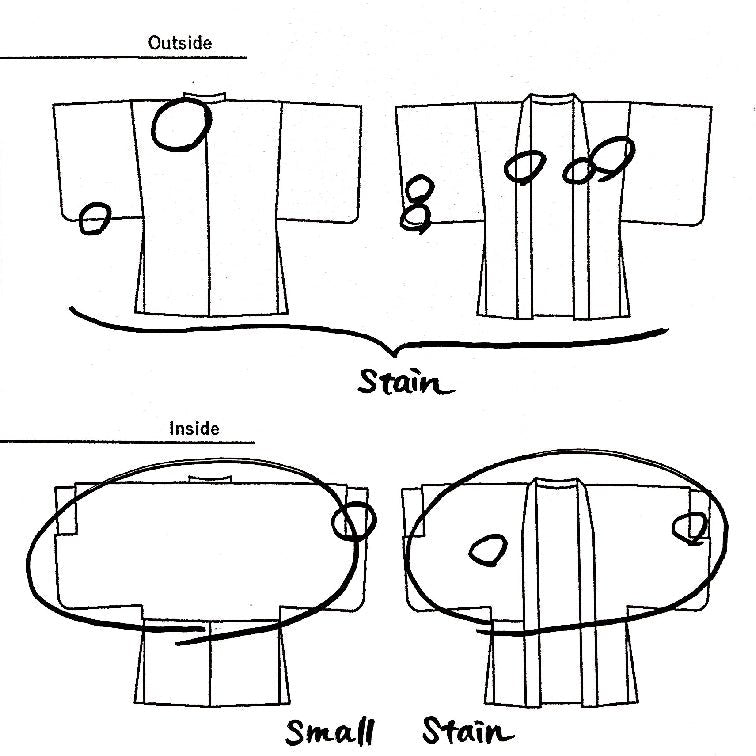 Brown beautiful design haori - KUDEN by TAKAHIRO SATO