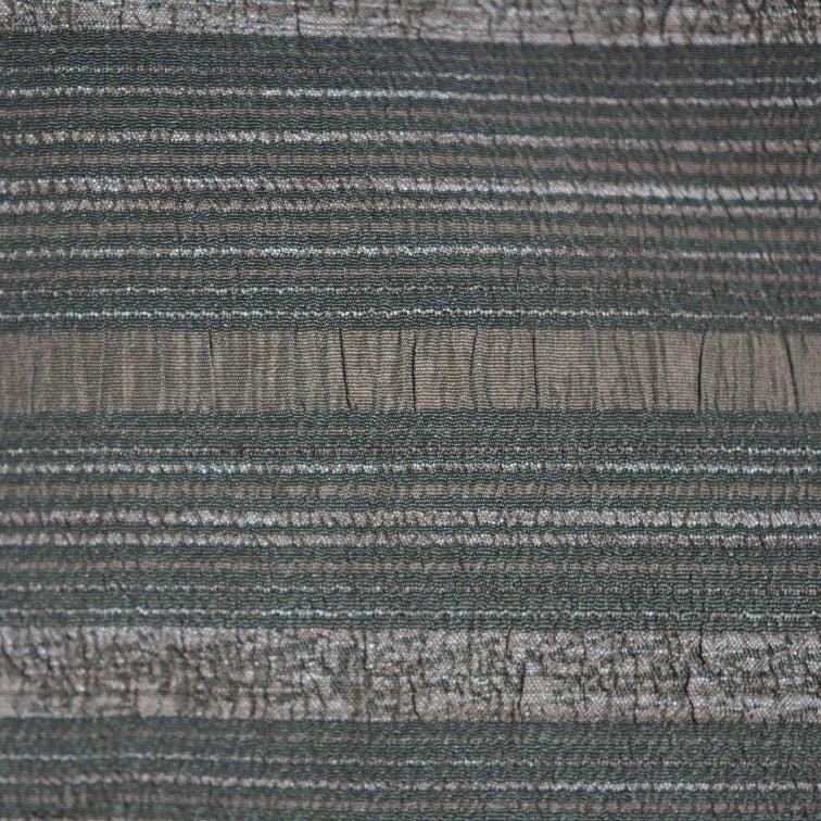 Green horizontal stripe michiyuki - KUDEN by TAKAHIRO SATO