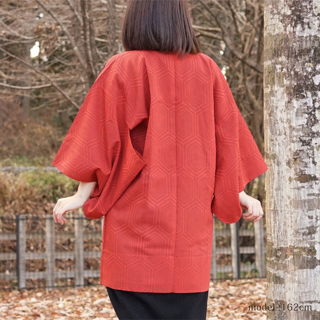 see-through japanese traditional mothif design michiyuki,Japanese vintage kimono,womens kimetsu no yaiba samurai