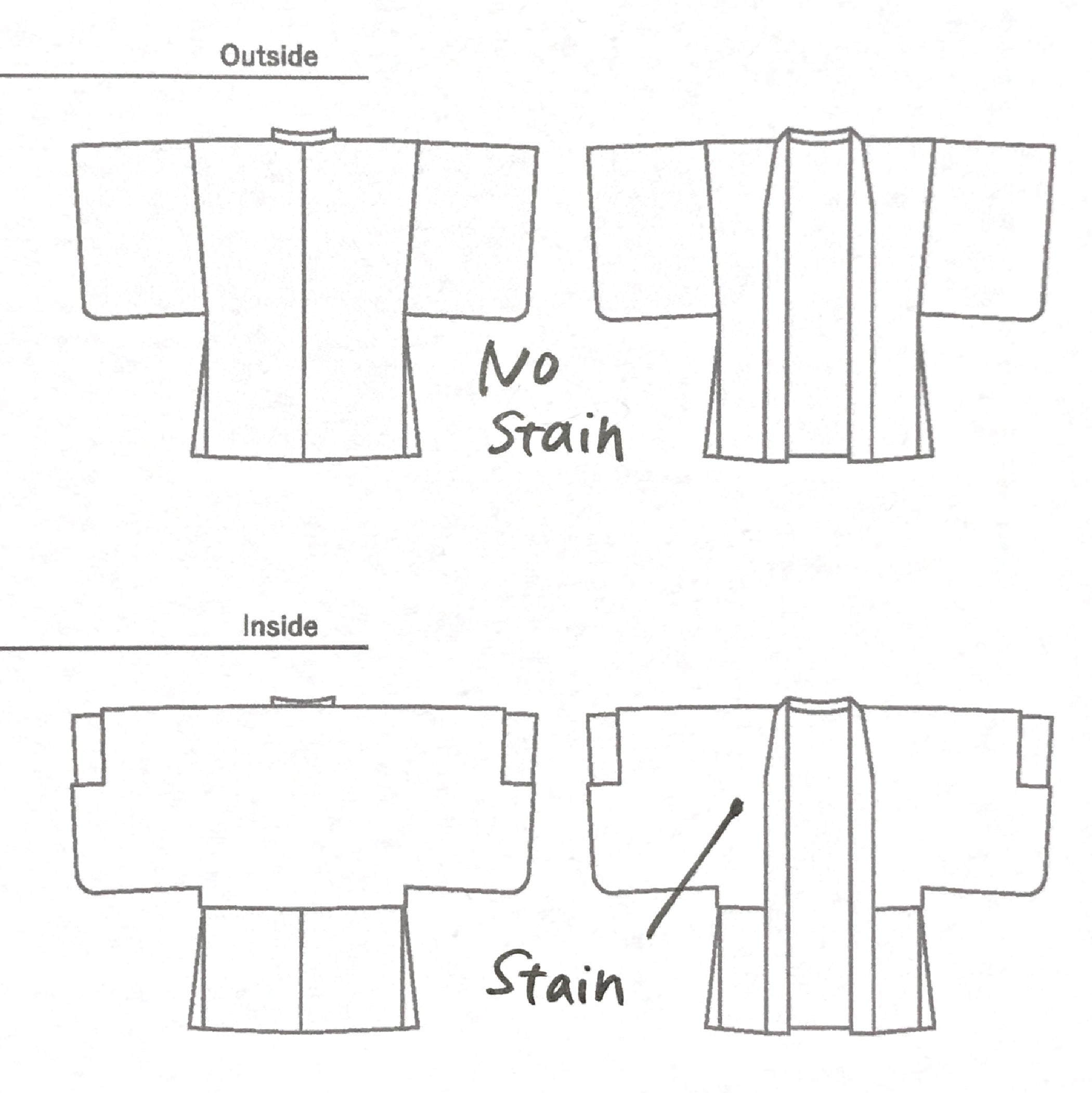 Green and yellow shibori haori - KUDEN by TAKAHIRO SATO
