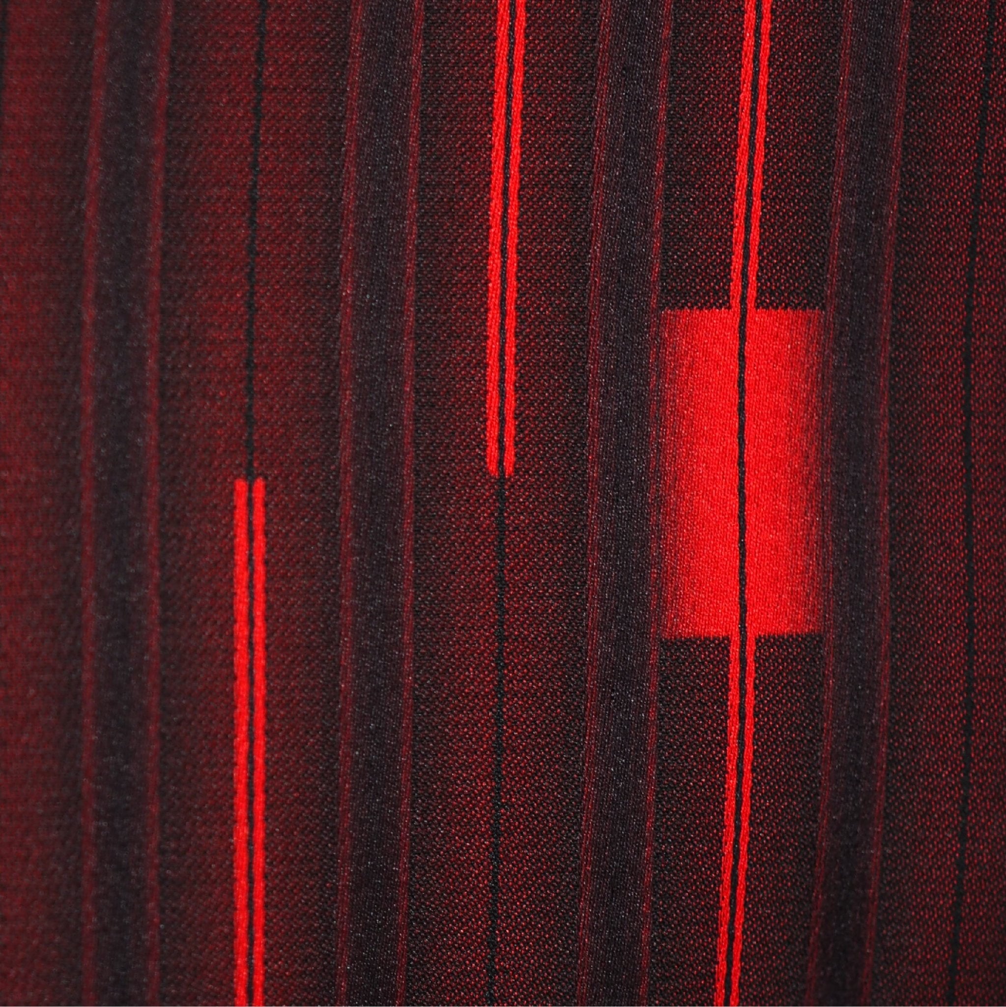 Red stripe-like design michiyuki,Japanese vintage kimono,womens haori kimetsu no yaiba samurai