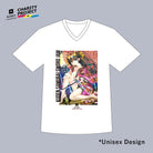 [charity]Samurai Mode Vneck Tshirt -Art model- by Tei Ogata A04 - KUDEN by TAKAHIRO SATO