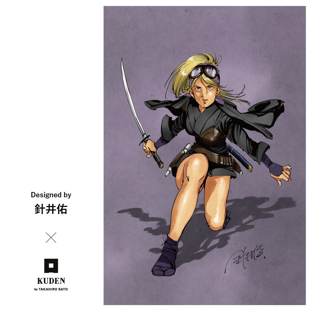 [charity]Samurai Mode Mini Tote Bag  by Yu Harii A14