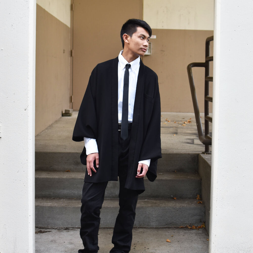 Samurai Mode Jacket -Standard model - Next Kimono Samurai Mode Series from KUDEN by TAKAHIRO SATO,haori jacket