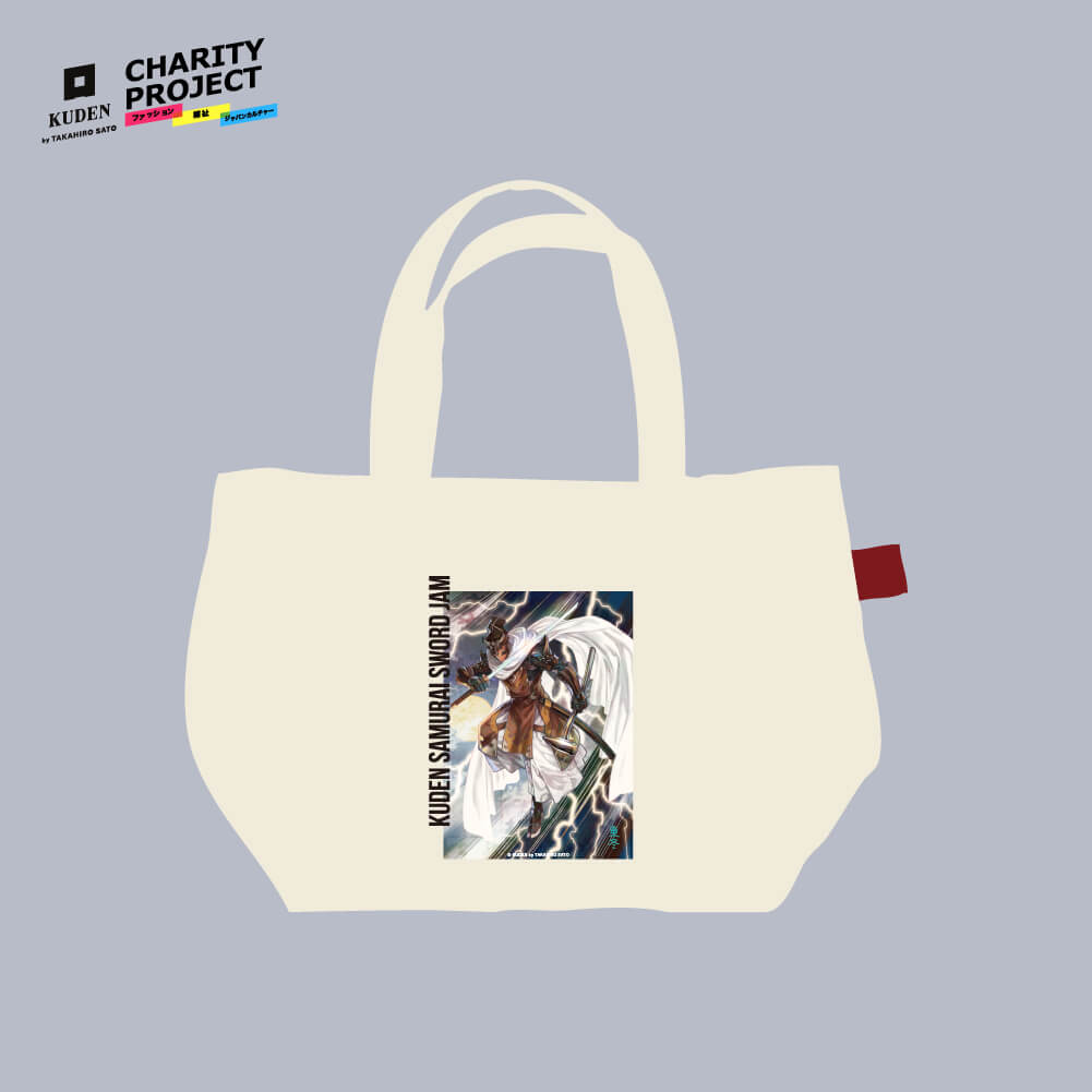 [charity]Samurai Mode Mini Tote Bag by Toh Azuma A02 - KUDEN by TAKAHIRO SATO