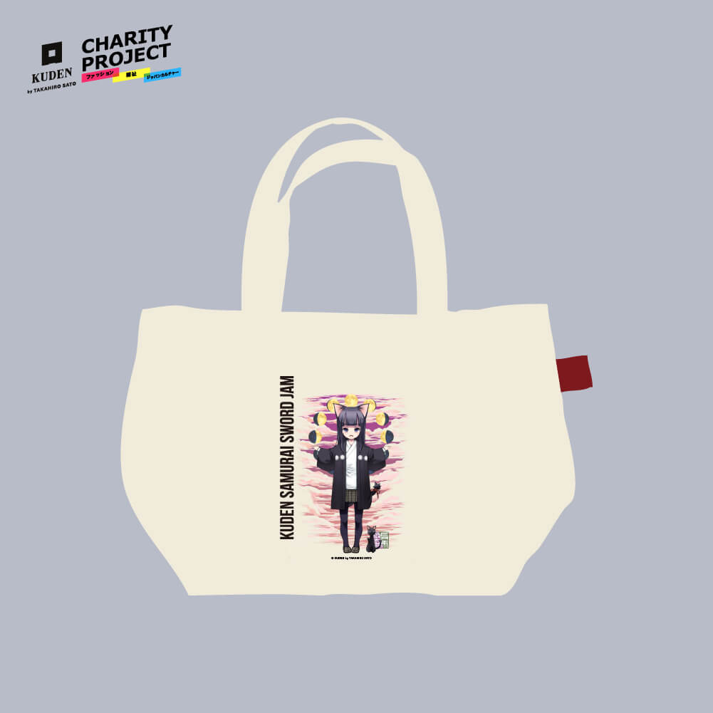 [charity]Samurai Mode Mini Tote Bag by Keitaro Arima A03 - KUDEN by TAKAHIRO SATO
