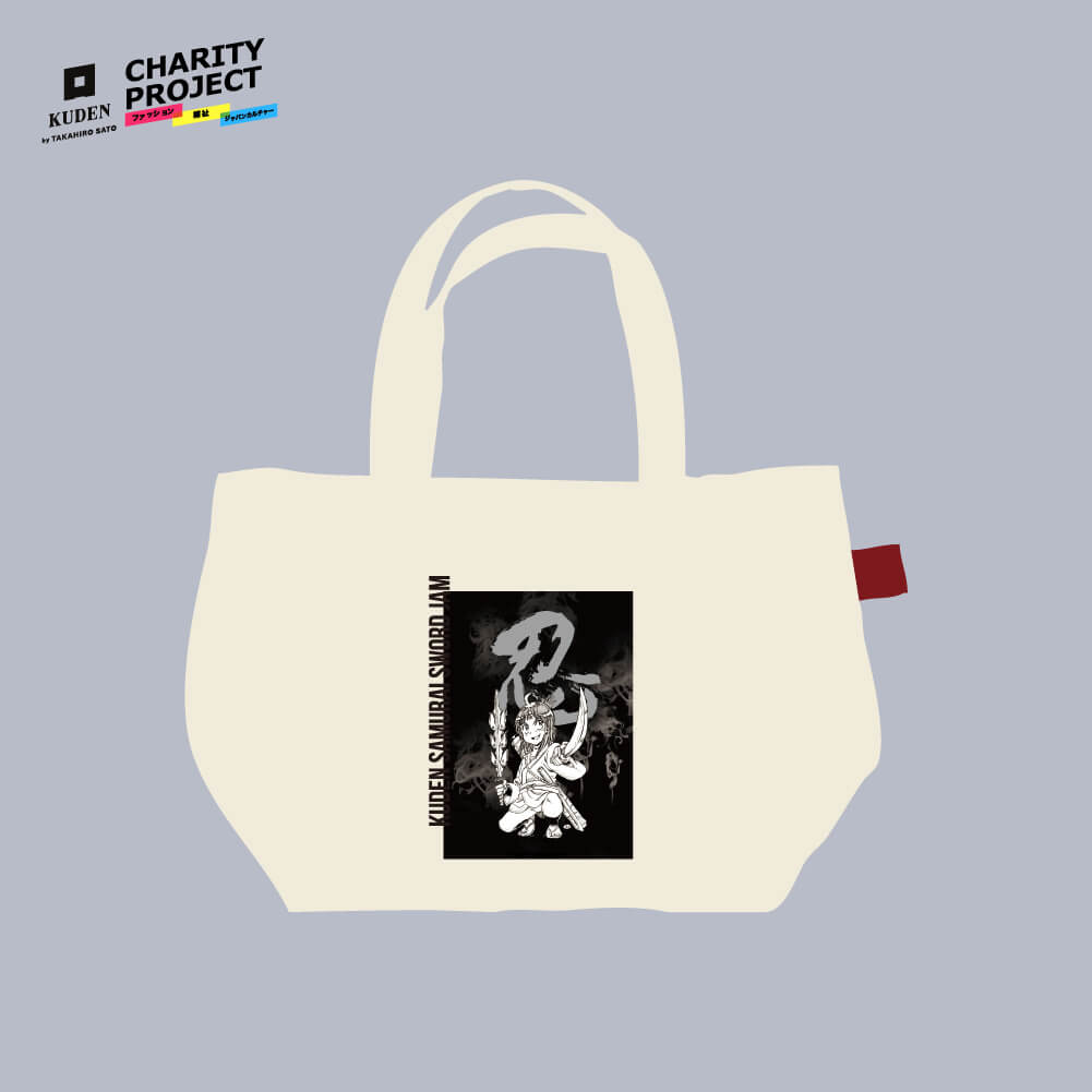 [charity]Samurai Mode Mini Tote Bag  by Masahiro Kase A06