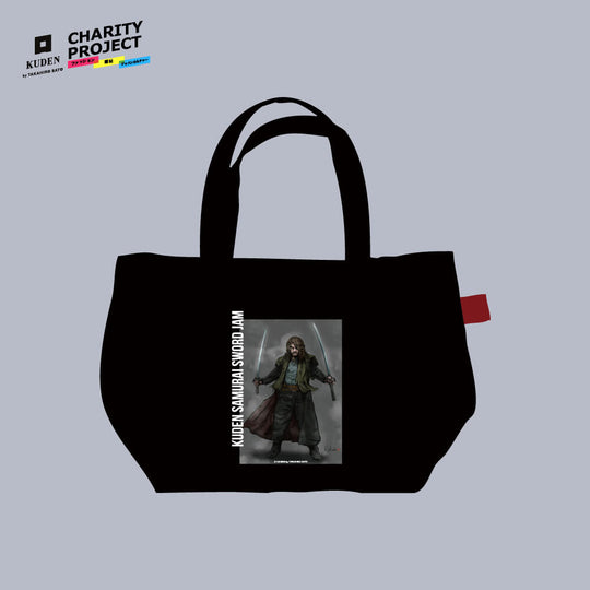 [charity]Samurai Mode Mini Tote Bag by Ryo Kudo A08 - KUDEN by TAKAHIRO SATO