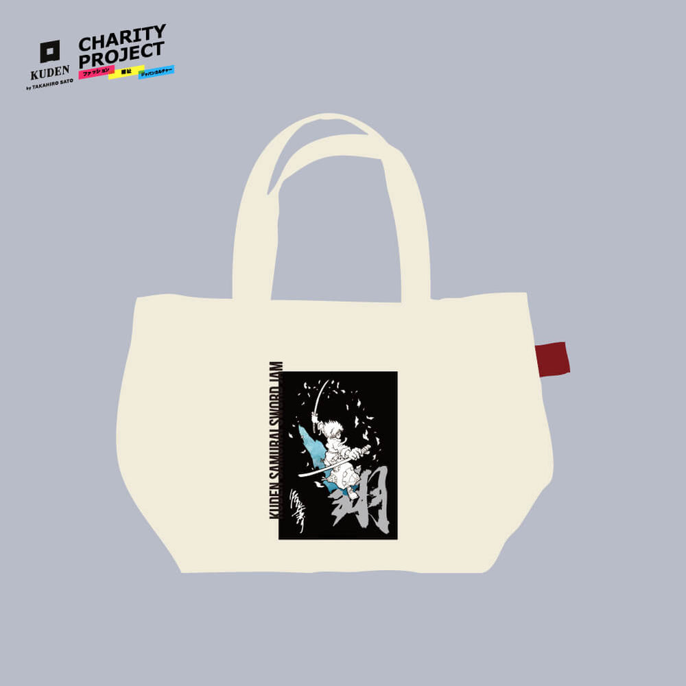 [charity]Samurai Mode Mini Tote Bag  by Moriyasu Taniguchi A12