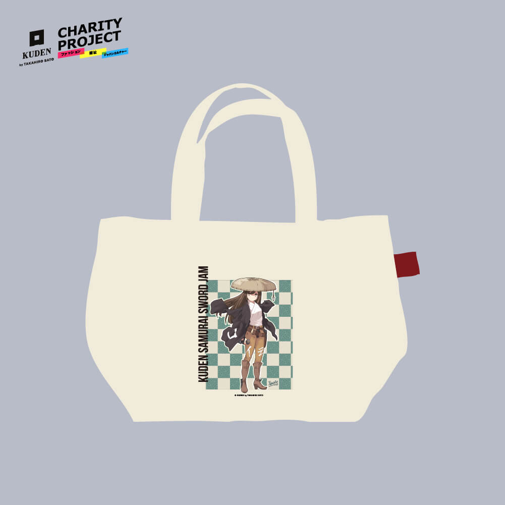 [charity]Samurai Mode Mini Tote Bag by Misoka Nagatsuki A13 - KUDEN by TAKAHIRO SATO