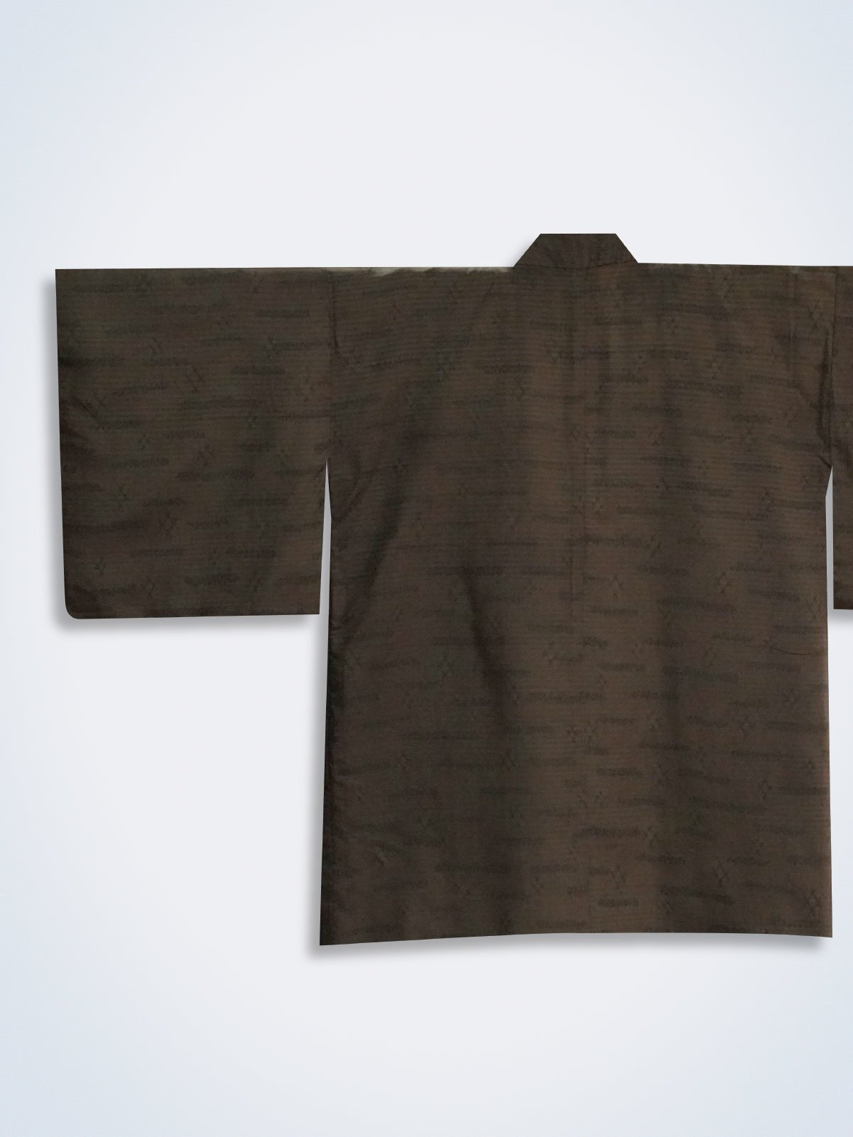 Black pattern haori with beautiful inner picture [H-A31] - KUDEN by TAKAHIRO SATO