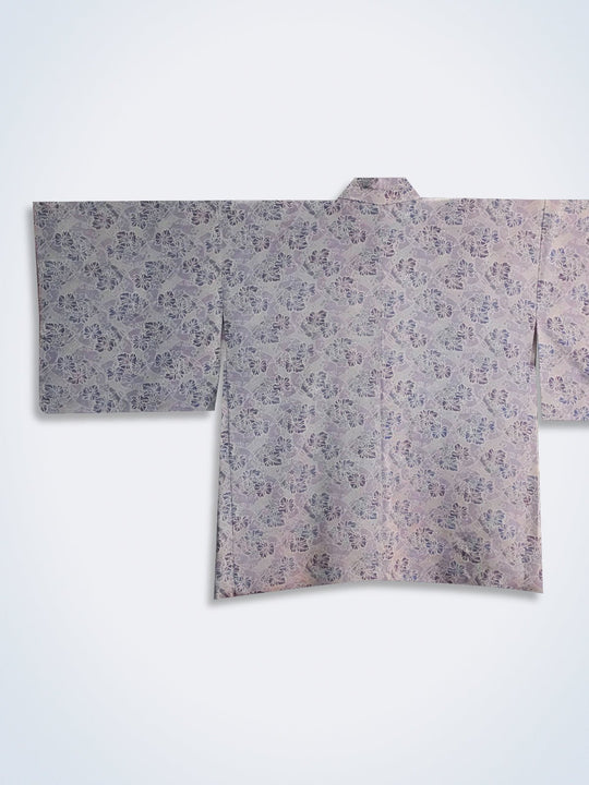 Purple haori with leaf pattern[H-A34]