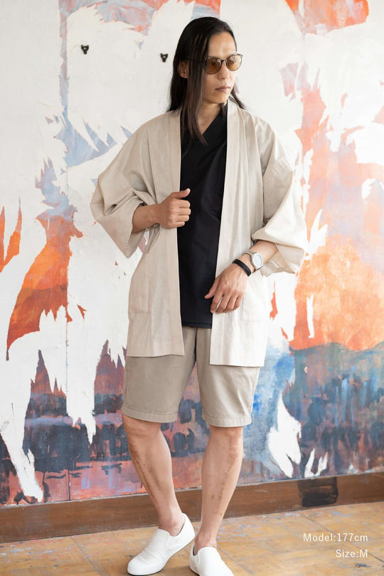 Samurai Mode Linen Light Jacket Washable