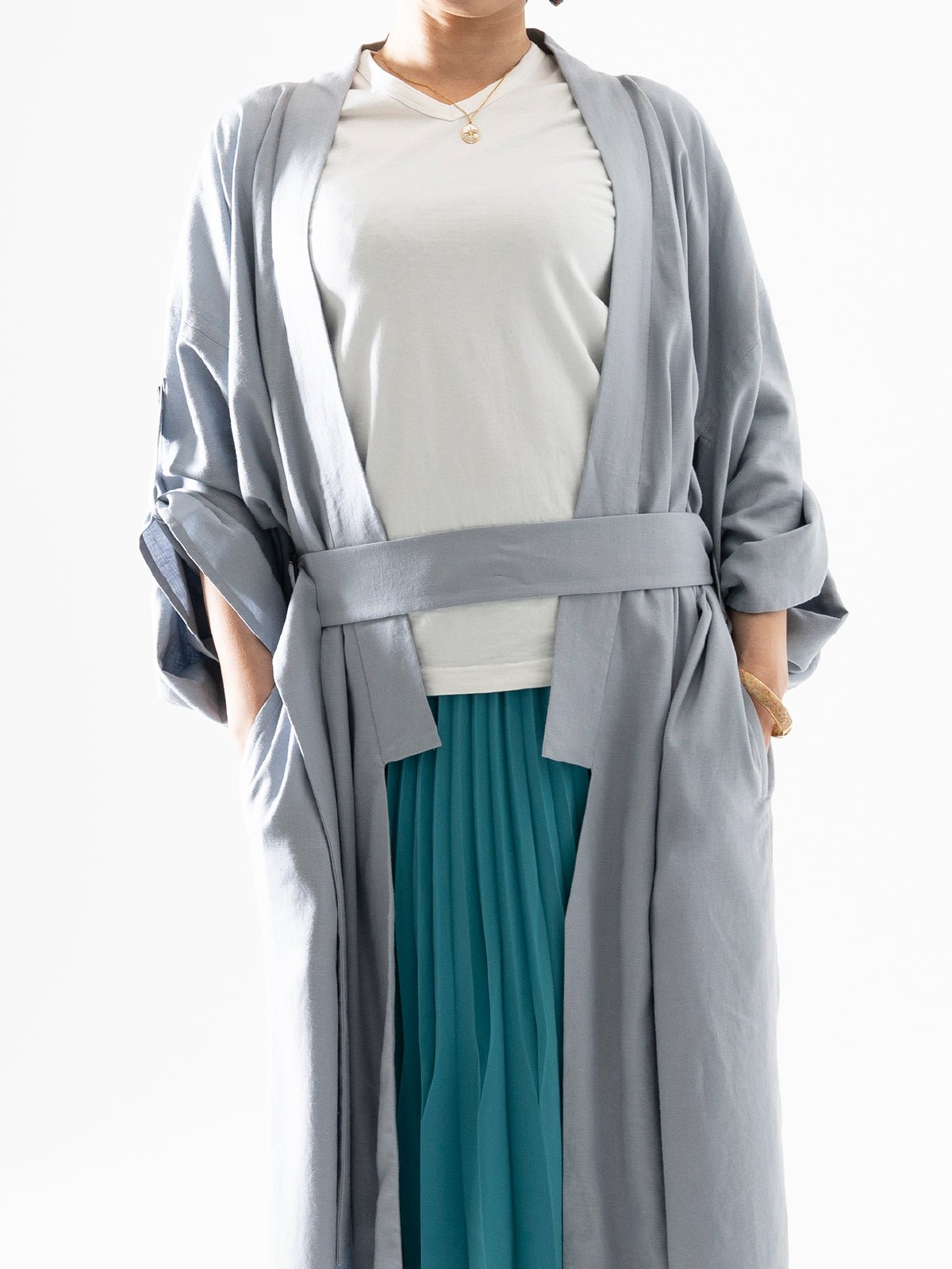 Samurai Mode Kimono Gown – KUDEN by TAKAHIRO SATO